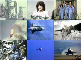 Sts - 7,  Sally Ride,  1st U.  S.  Woman In Space Dvd
