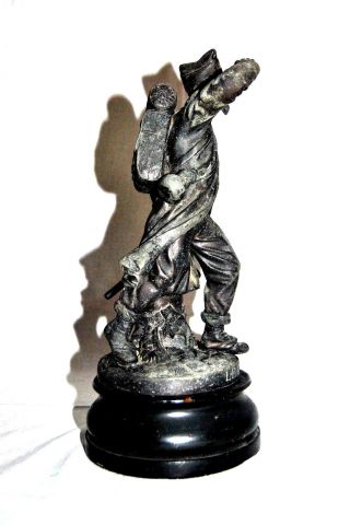 Antique Metal Spelter French 