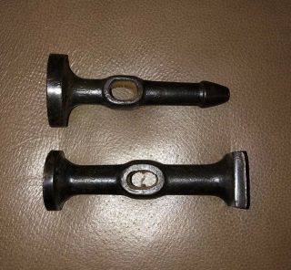 Two Vintage FAIRMOUNT Auto Body Utility Hammers 164 - G and 161 - G 3