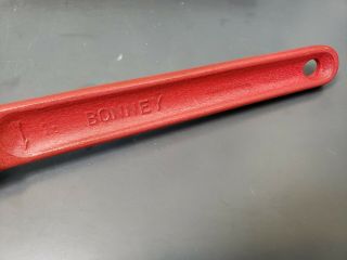 Vintage Bonney 4093 1/2 " Drive Socket Ratchet Wrench With Removable Anvil