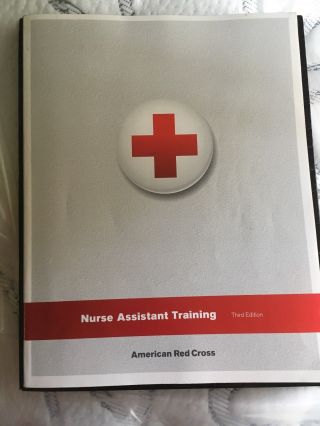 Red Cross Book Nurse Assistant Training 3rd Edition