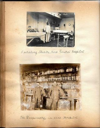 PHOTO ALBUM 1899 MEDICAL EXPEDITION during SOUTH AFRICAN VS BRITISH CONFLICT WAR 12