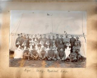 PHOTO ALBUM 1899 MEDICAL EXPEDITION during SOUTH AFRICAN VS BRITISH CONFLICT WAR 2