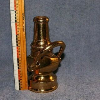 1890 Sf Hawyard & Co.  Brass Plated Fire Dept.  Callahan Nozzle