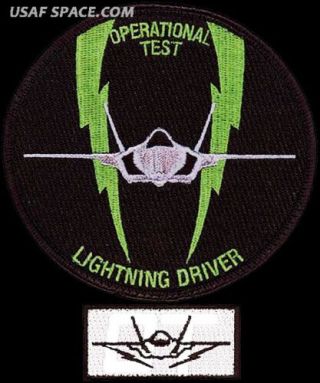 Usaf 422nd Test & Evaluation Sq - F - 35 Operational Test - Vel Patch Set