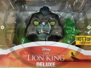 Funko Pop Deluxe Lion King Scar With Flames Pop Only (non Chase)