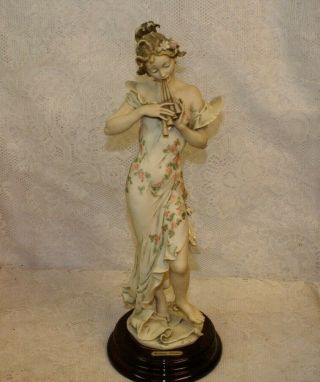 Giuseppe Armani Woman With Pan Flute Figurine Lan027