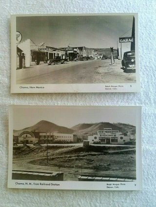 2 Unposted And Undamaged Vintage Chama,  Mexico Actual Photograph Post Cards