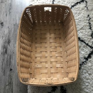 Longaberger Large Laundry Basket 30”x21”