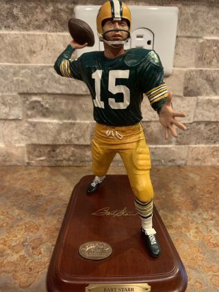 Danbury Bart Starr Green Bay Packers Nfl Figurine