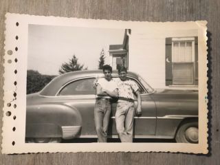 Beefcake Bulge 2 Young Men Gay Interest Vintage Photo 1940/50’s