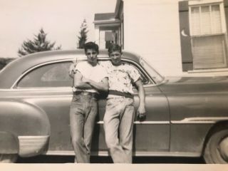 Beefcake bulge 2 young men gay interest vintage photo 1940/50’s 4
