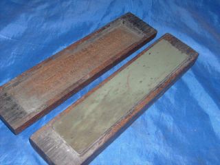 Large Charnwood,  Charnley Tool / Razor Honing Stone,  Oilstone In Good Oak Box