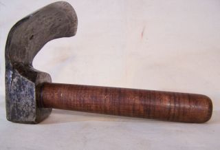 Antique Early Primitive Blacksmith Hand Forged " Hand Held Cooper 