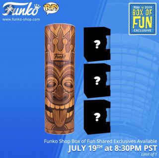 Sdcc Funko Fundays 2019 Tiki Box 3 Pops On Hand And Ready To Ship
