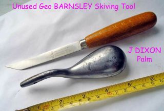 Geo Barnsley 113 Skiving Tool & Steel Leatherworking 