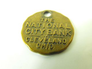 The National City Bank Cleveland Ohio Key Fob 715 Safe Deposit Whitehead Hoag 2