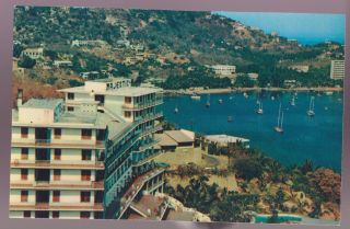 Vintage Postcard - Hotel Majestic,  Acapulco,  Gro. ,  Mexico