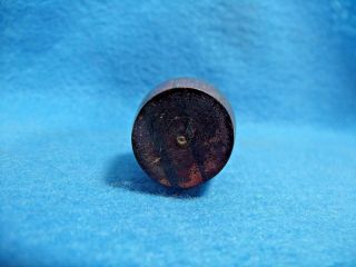 Antique 19th Century Brass & Wood Nobility Wings Shield Wax Seal Stamp 5