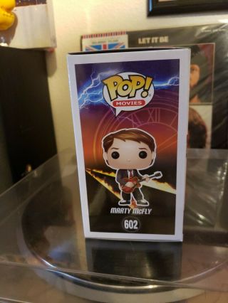 Marty McFly with Guitar Funko POP Canadian Fan Expo Exclusive Back to the Future 4