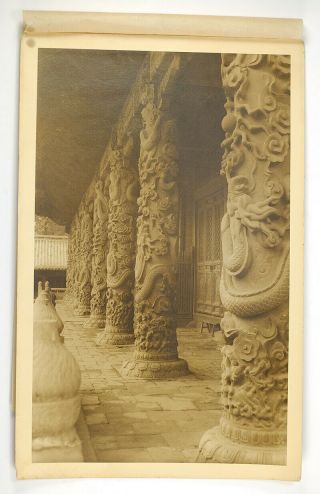 1800s Photograph Shanghai China Temple / Shrine Methodist Mission Photo Bureau