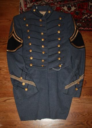 Mid - Century Citadel College South Carolina Military Dress Tunic With Tails