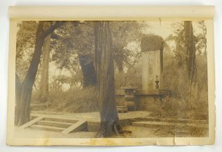 1800s Photograph Shanghai China Confucius Tomb Methodist Mission Photo Bureau