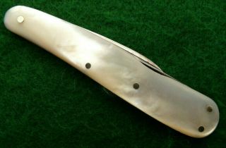 Old Hammer Brand - York Knife Co.  Pearl Pocket Knife