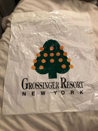 Grossingers Resort Gift Shop Bags Liberty Ny Borscht Belt