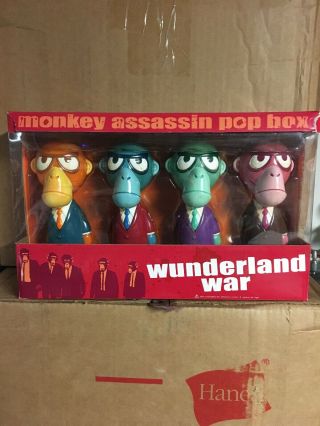Wunderland War Funko Spastik Plastik Mvsr Monkey Assassin Pop Box Less Than Jake