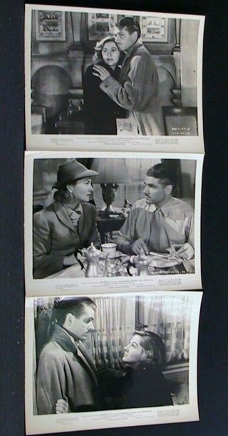 5 Pic Lot; " Rebecca " Laurence Olivier,  Joan Fontaine,  Alfred Hitchcock