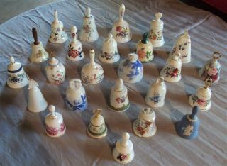 Complete " Bells Of The World’s Great Porcelain House” All 25 Bells Of The Set