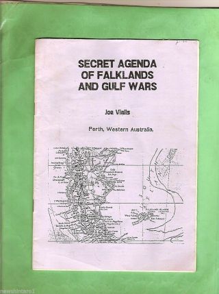 D36.  1992 Booklet - Secret Agenda Of Falklands & Gulf Wars