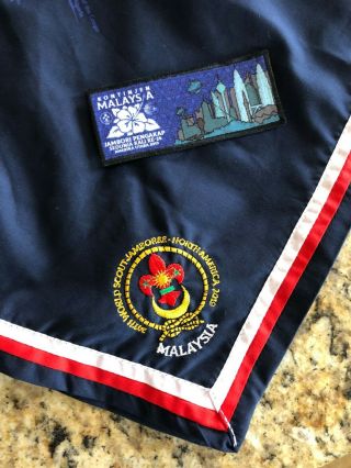 World Scout Jamboree 2019 Official Contingent Neckerchief And Patch: Malaysia