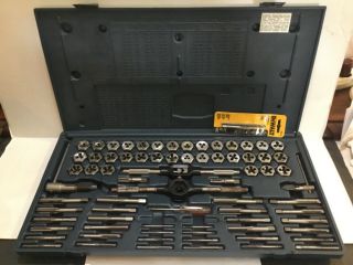 Craftsman Tools Vintage Tap & Hex Die Set 952377 (incomplete)