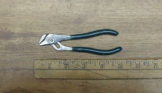 Old Tools,  Vintage Diamalloy Hl14,  4 - 3/4 " Ignition Pliers,