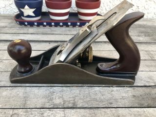 STANLEY BAILEY No 4 1/2 TYPE 18 SMOOTH BOTTOM HAND PLANE 4
