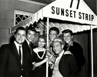 " 77 Sunset Strip " The Cast From The Tv Series - 8x10 Publicity Photo (aa - 695)