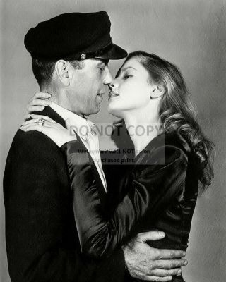 Humphrey Bogart Lauren Bacall " To Have & Have Not " 8x10 Publicity Photo (da - 148)