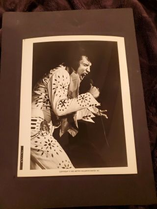Elvis Presley Vintage 8x10 Elvis On Tour Movie Concert Photo 1972 Mgm