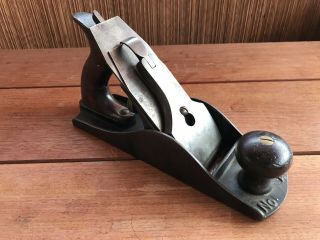 Antique Stanley Bailey No.  4 1/2 Smoothing Plane,  Sharp Blade,  User Ready 2