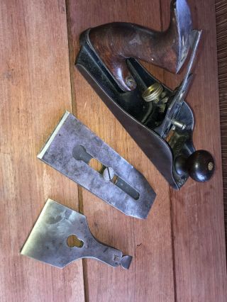 Antique Stanley Bailey No.  4 1/2 Smoothing Plane,  Sharp Blade,  User Ready 7