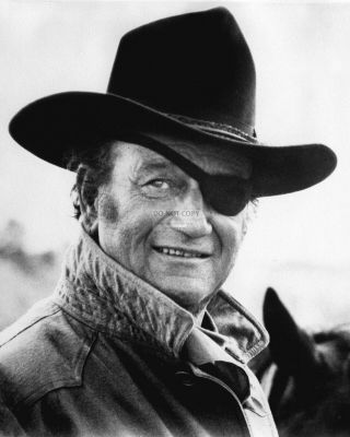 John Wayne In The 1969 Film " True Grit " Rooster Cogburn - 8x10 Photo (ep - 377)