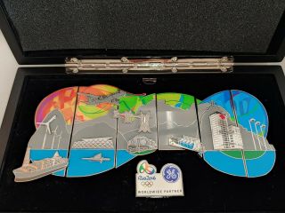 Rio 2016 Olympics Games August 5 - 21 Pins Set 550 Units Made Very Rare