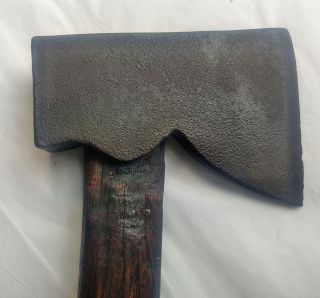 Antique Cast Iron Hatchet Or Small Axe Marked " Germantown "