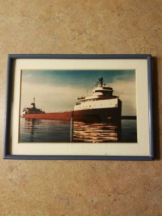Great Lakes Ship Edmund Fitzgerald Vintage Picture