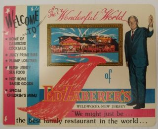 Vintage Postcard From Ed Zaberer 