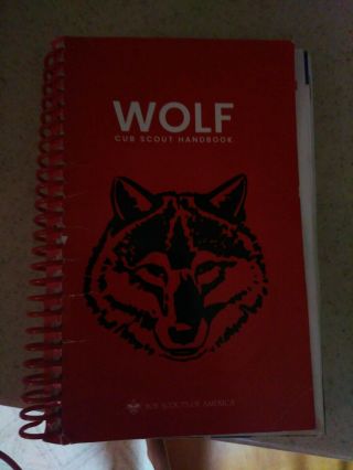 Bsa Cub Scout Wolf Handbook Book 2018 Printing Spiral Bound