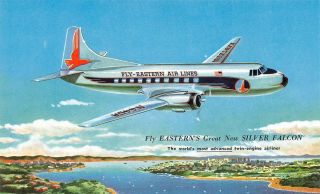 C20 - 7414,  Eastern Airlines, .  Silver Falcon Airplane