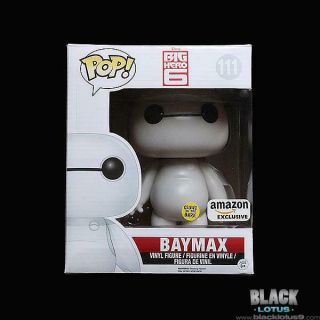 Funko Pop Nurse Baymax Glow In The Dark Gid Big Hero 6 Amazon Exclusive Disney